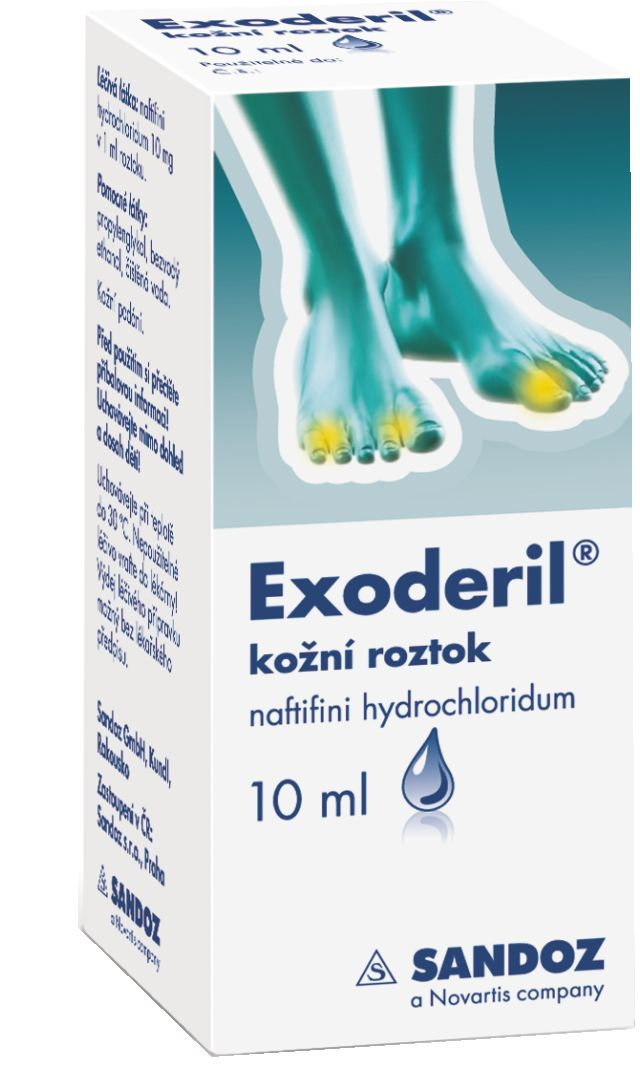 Exoderil kožní roztok 10 ml Exoderil