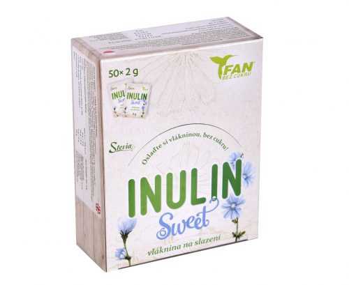 FAN Inulin Sweet vláknina na slazení 50x2 g FAN