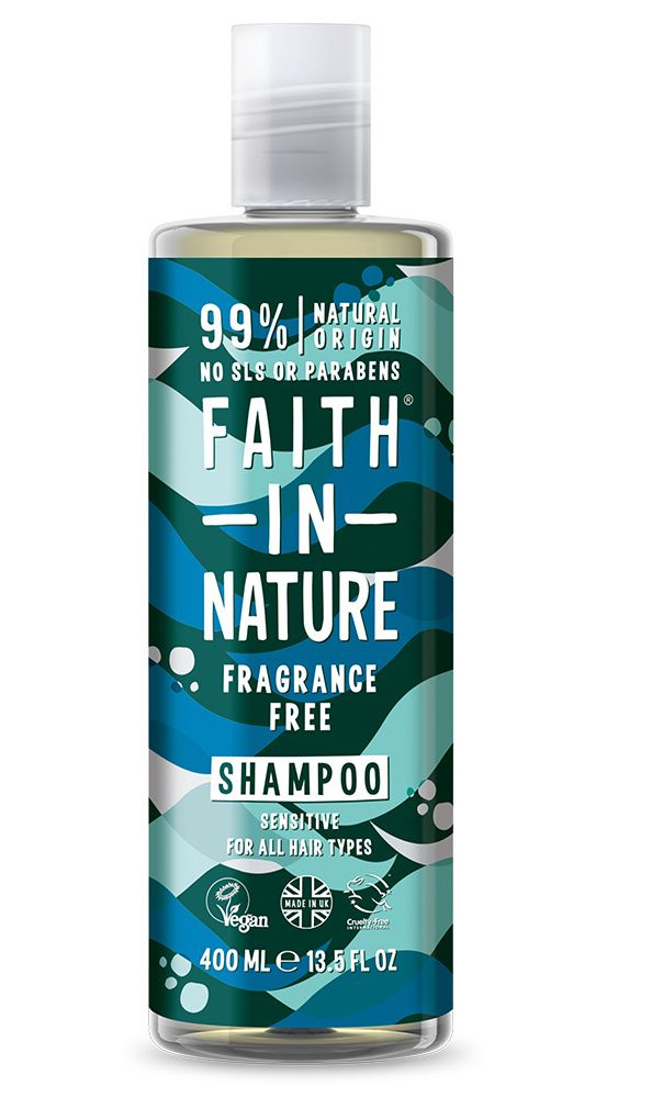 Faith in Nature Šampon bez vůně hypoalergenní 400 ml Faith in Nature