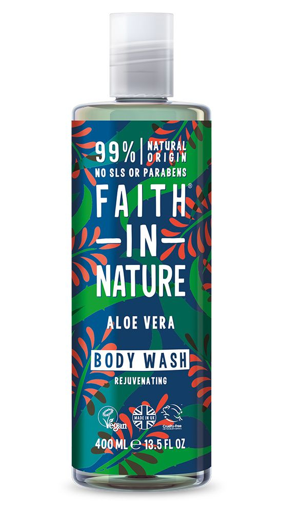 Faith in Nature Sprchový gel Aloe Vera 400 ml Faith in Nature