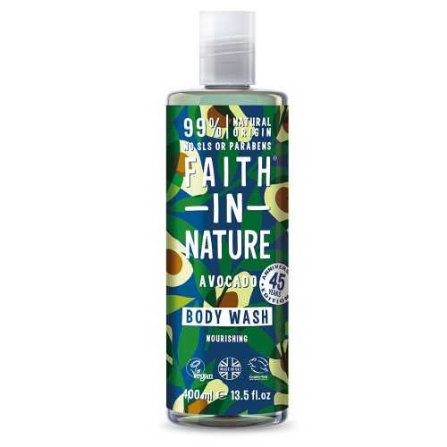 Faith in Nature Sprchový gel Avokádo 400 ml Faith in Nature