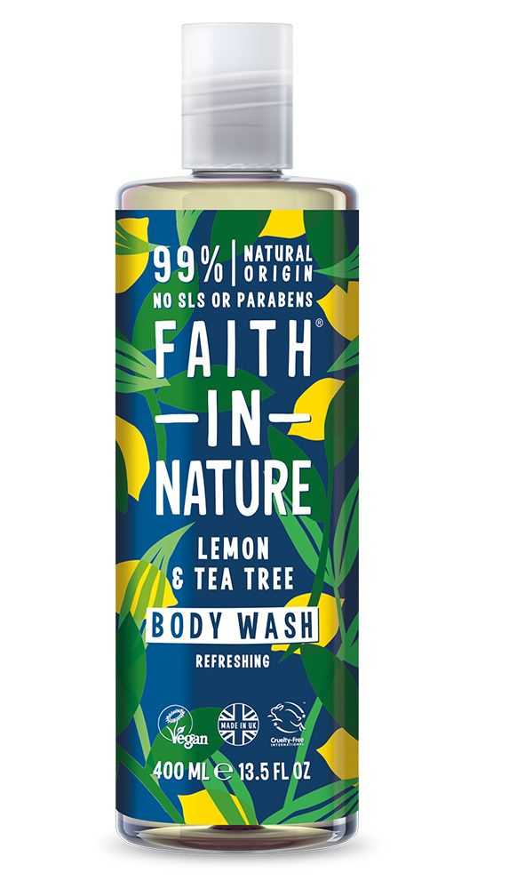 Faith in Nature Sprchový gel Citrón & Tea Tree 400 ml Faith in Nature