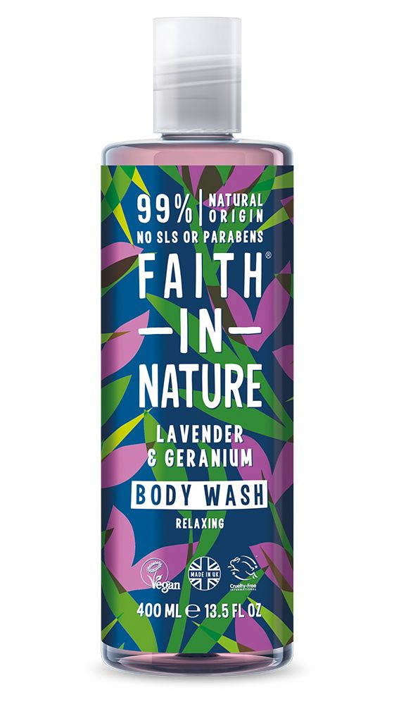 Faith in Nature Sprchový gel Levandule 400 ml Faith in Nature