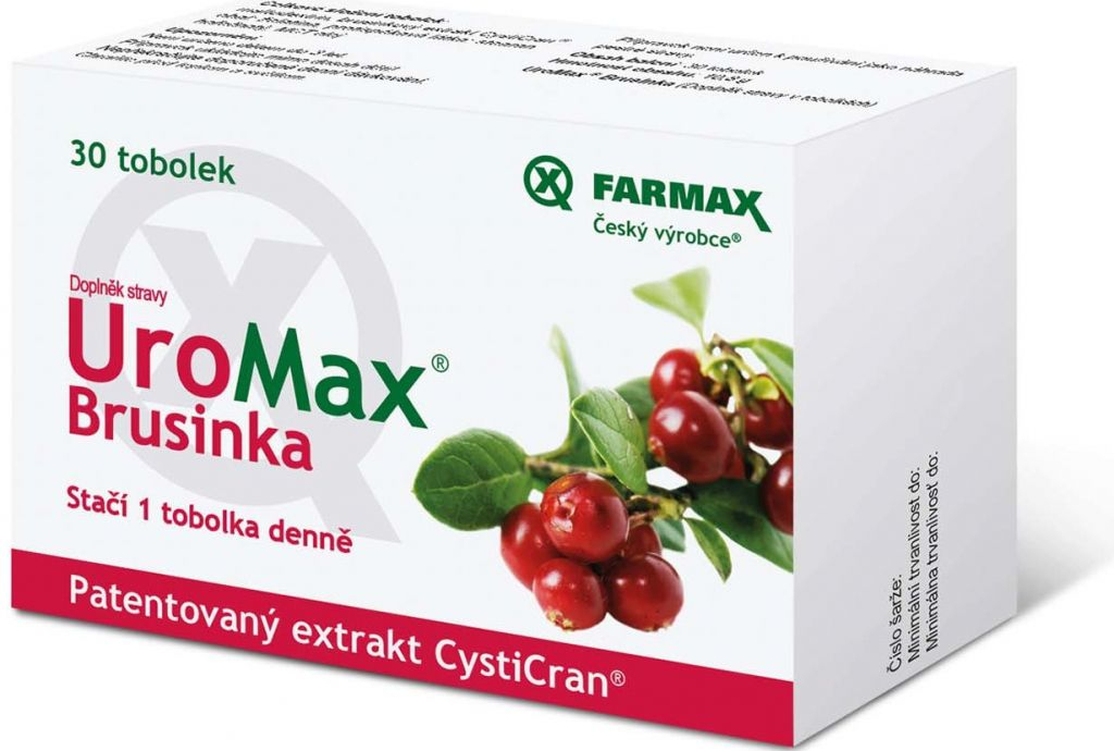 Farmax UroMax Brusinka 30 tobolek Farmax