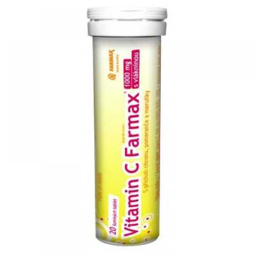 Farmax Vitamin C 1000 mg 20 šumivých tablet Farmax