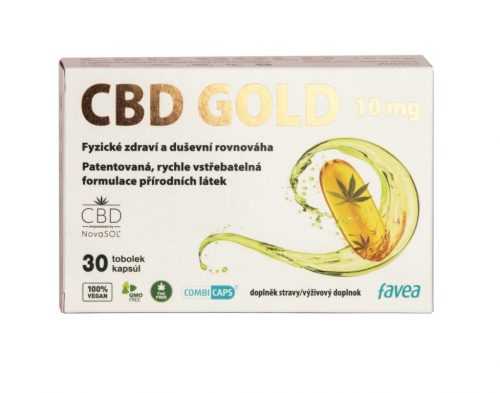 Favea CBD Gold 10 mg 30 tobolek Favea