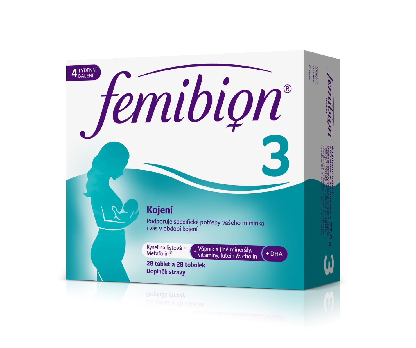 Femibion 3 Kojení 28 tablet + 28 tobolek Femibion