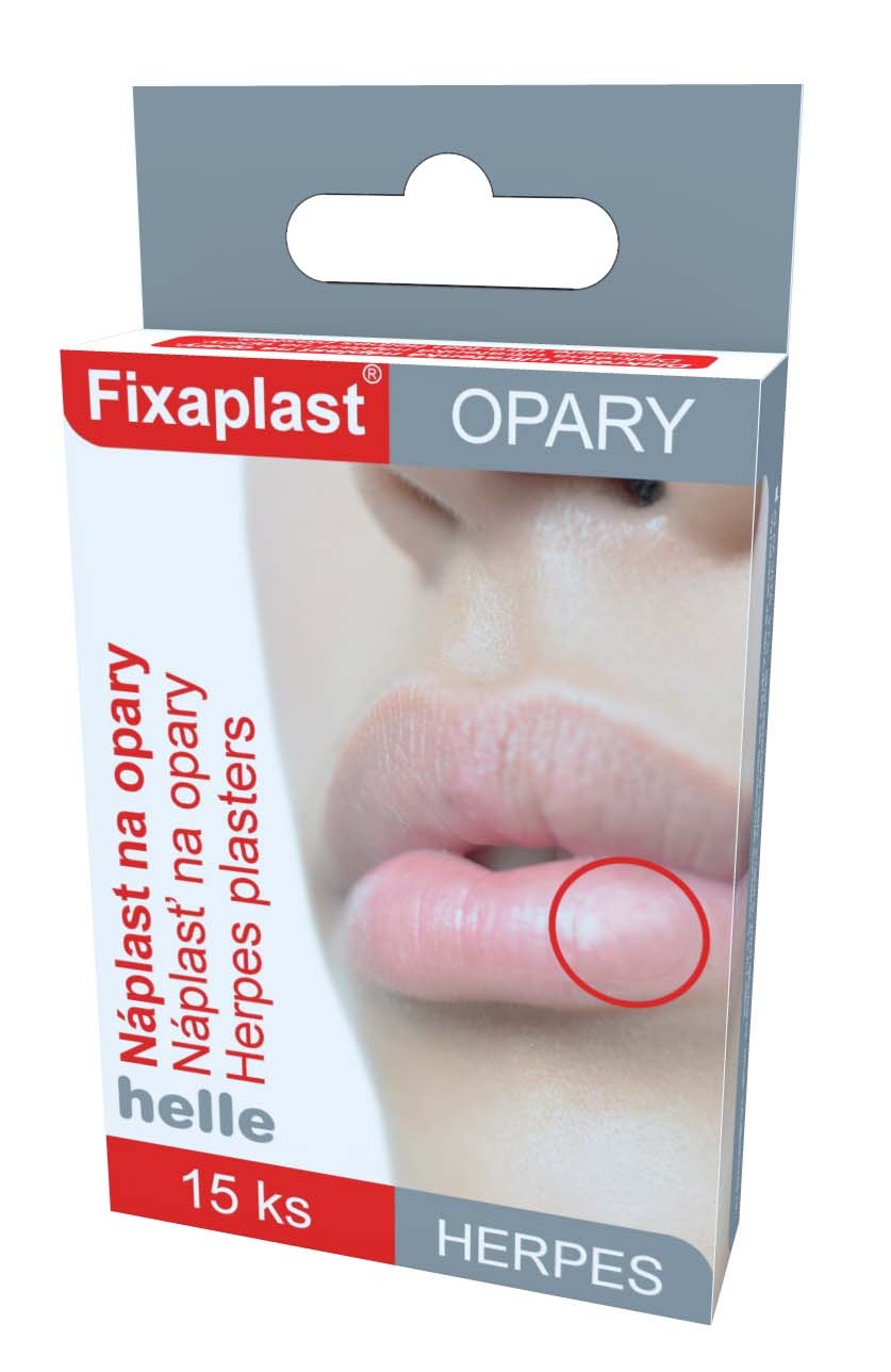 Fixaplast HERPES náplast na opary 15 ks Fixaplast
