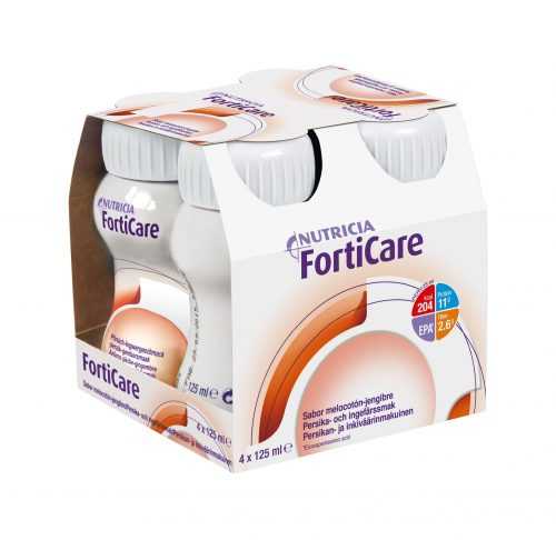 FortiCare Broskev a zázvor 4x125 ml FortiCare