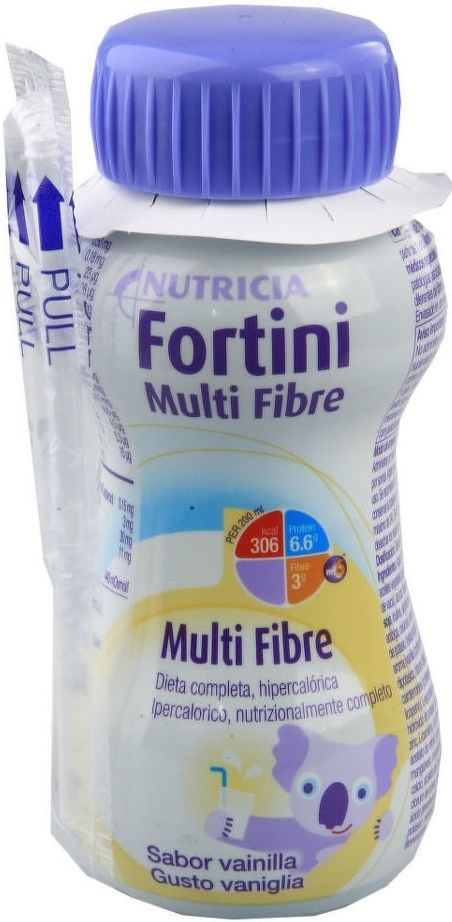 Fortini Pro děti s vlákninou Vanilka 200 ml Fortini