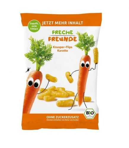 Freche Freunde BIO Křupky Kukuřice a mrkev 30 g Freche Freunde