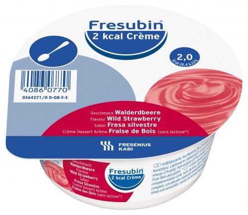 Fresubin 2 kcal Créme Lesní jahoda 4x125 g Fresubin