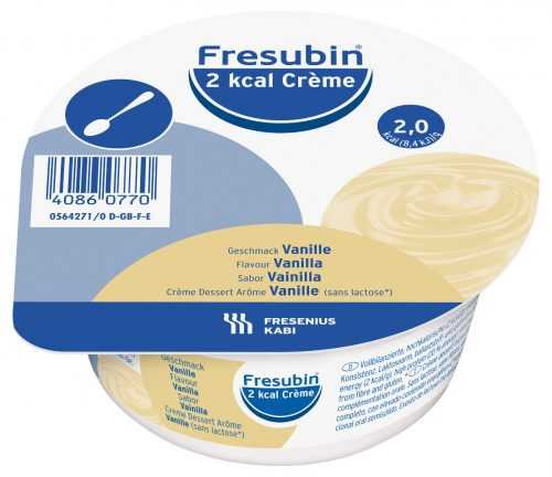 Fresubin 2 kcal Créme Vanilka 4x125 g Fresubin