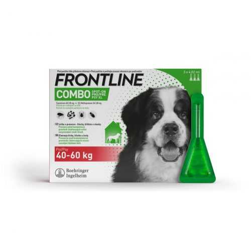 Frontline COMBO Spot on Dog XL 4.02 ml pes 40-60 kg 3 pipety Frontline