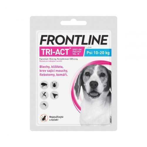 Frontline TRI-ACT psi 10-20 kg spot-on 1 pipeta Frontline