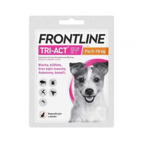 Frontline TRI-ACT psi 5-10 kg spot-on 1 pipeta Frontline