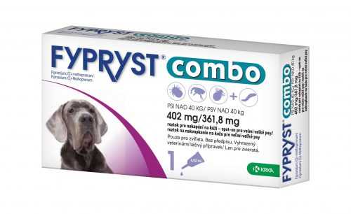 Fypryst Combo spot-on pro velmi velké psy nad 40 kg 402 mg/361