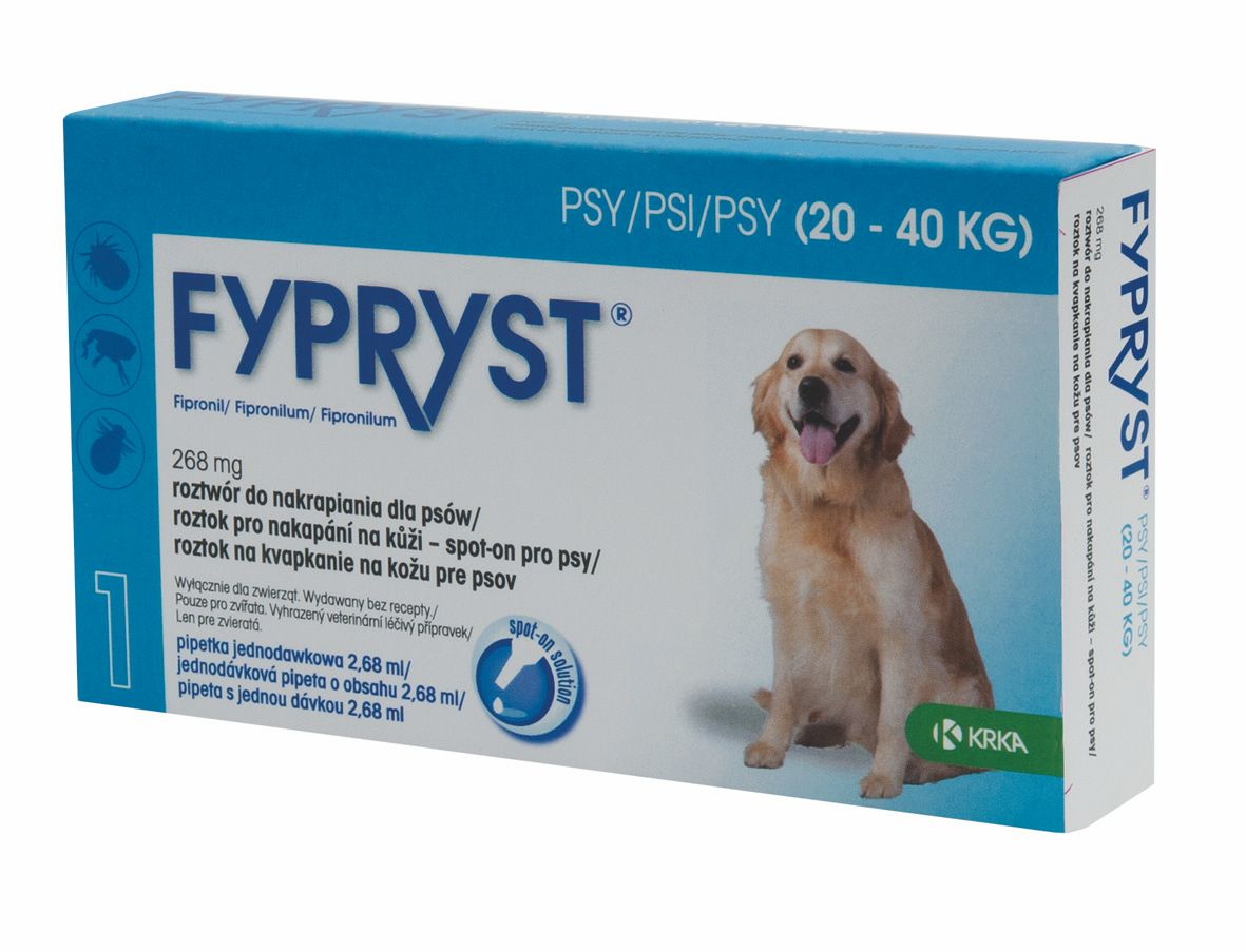 Fypryst Spot-on L pes 20-40 kg 1 pipeta Fypryst