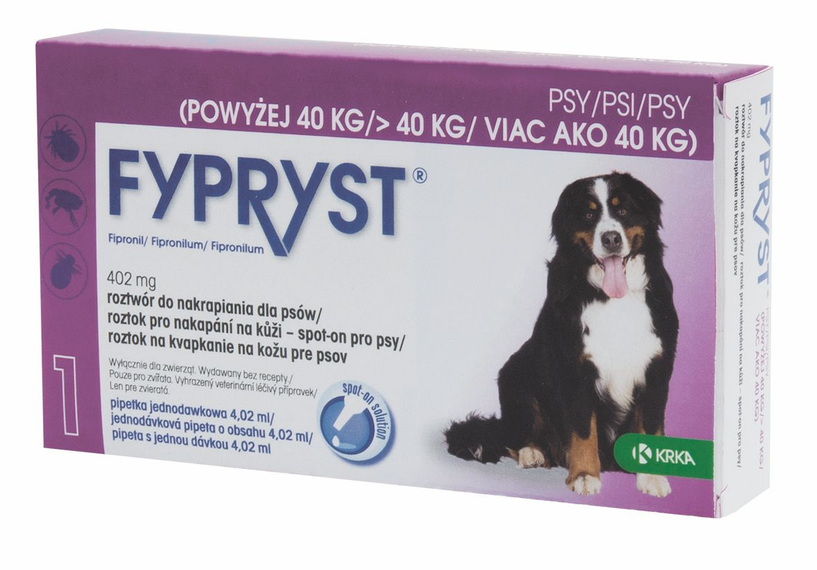 Fypryst Spot-on XL pes nad 40 kg 1 pipeta Fypryst