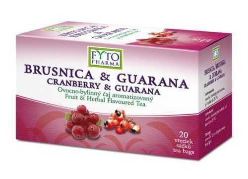 Fytopharma Ovocno-bylinný čaj brusinka & guarana 20x2 g Fytopharma