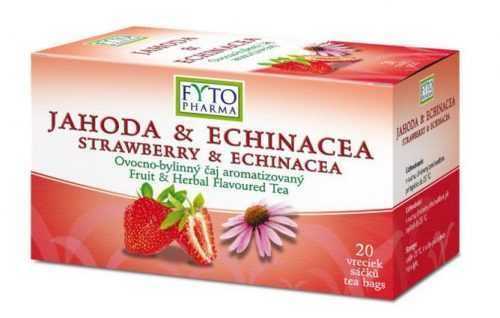 Fytopharma Ovocno-bylinný čaj jahoda & echinacea 20x2 g Fytopharma