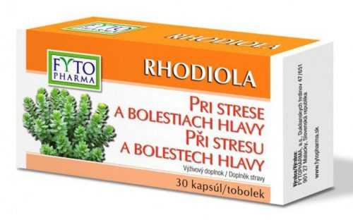 Fytopharma Rhodiola tobolky při stresu 30 ks Fytopharma