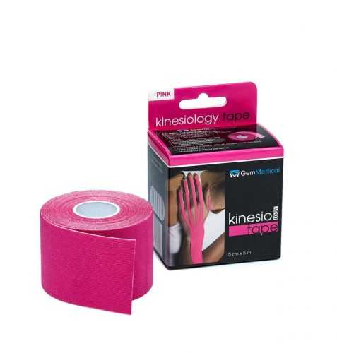 GM Kinesio tape 5 cmx5 m tejpovací páska růžová GM