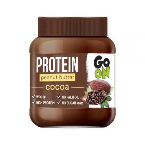 GO ON! Proteinové arašídové máslo kakao 350 g GO ON!