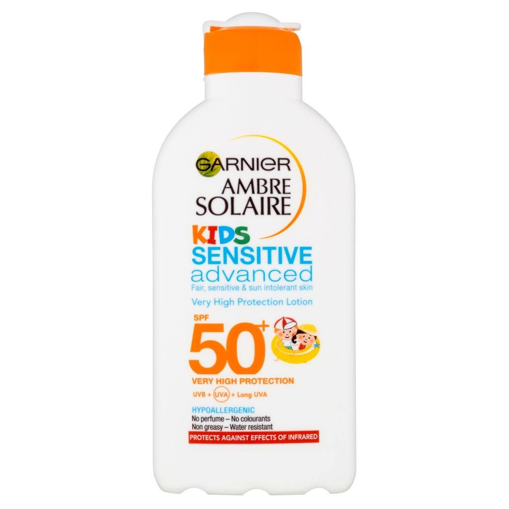 Garnier Ambre Solaire SPF 50+ ochranné mléko pro děti 200 ml Garnier