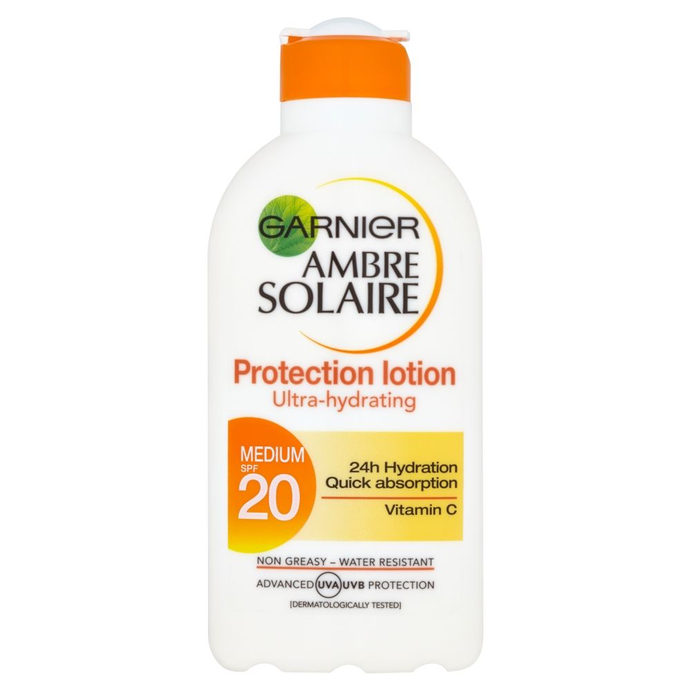 Garnier Ambre Solaire opalovací mléko SPF 20 200 ml Garnier