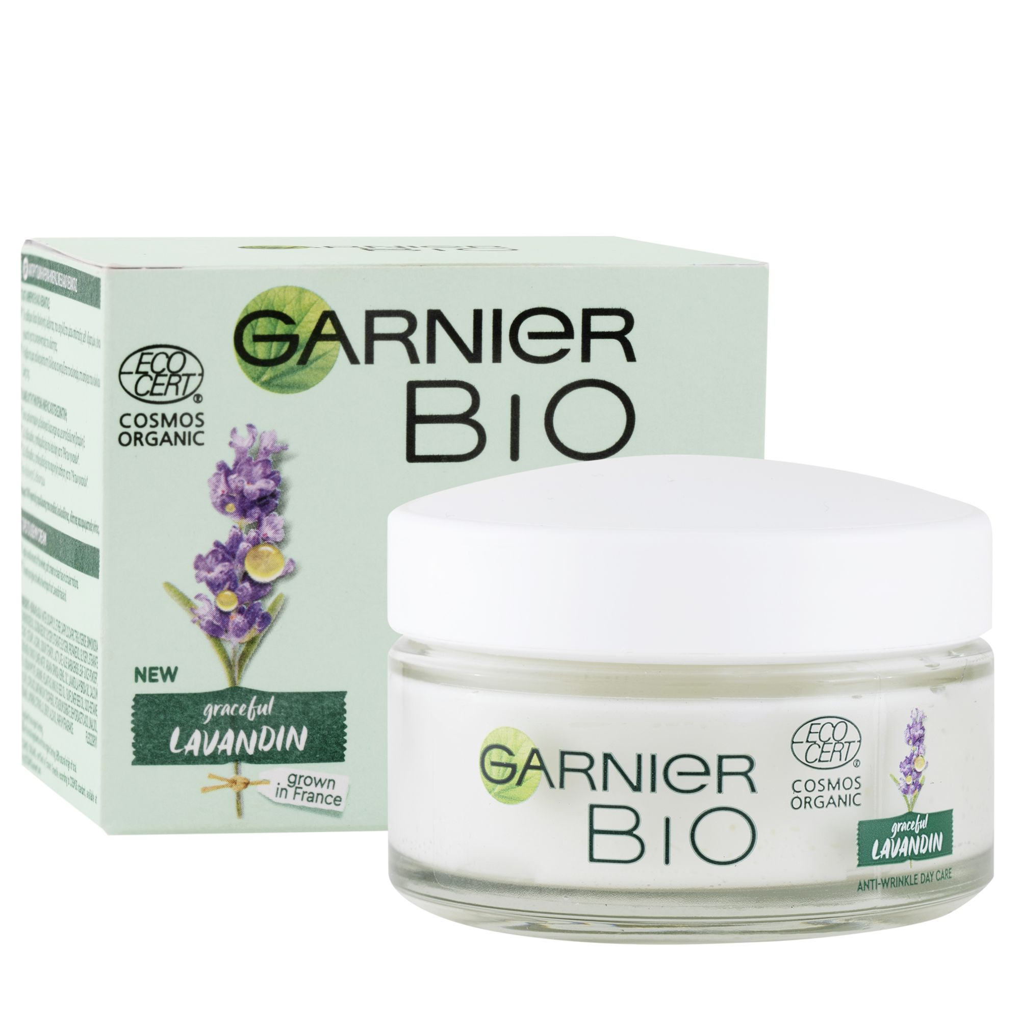 Garnier BIO Denní krém na vrásky s levandulovým olejem 50 ml Garnier