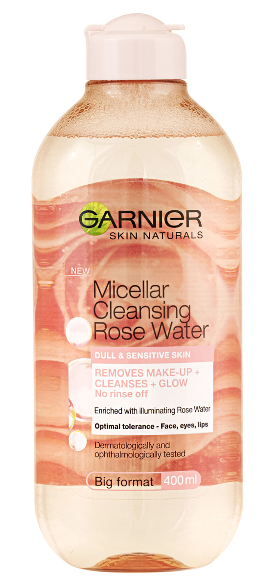 Garnier Skin Naturals micelární voda Rose 400 ml Garnier