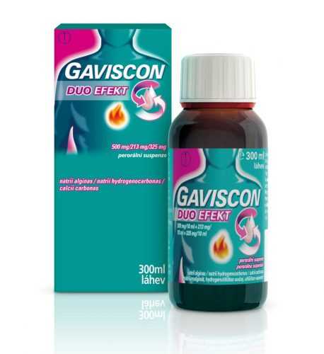 Gaviscon Duo Efekt suspenze 300 ml Gaviscon
