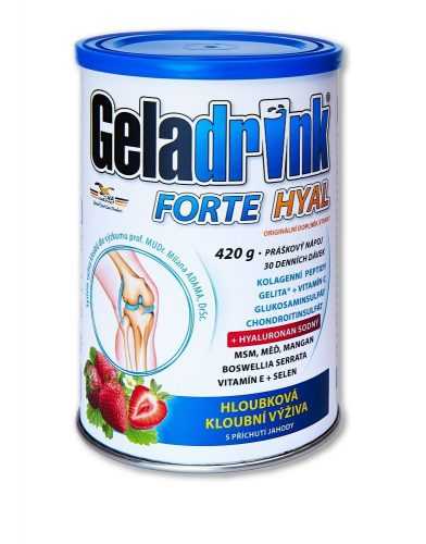Geladrink FORTE HYAL jahoda práškový nápoj 420 g Geladrink