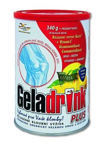 Geladrink Plus citron nápoj 340 g Geladrink