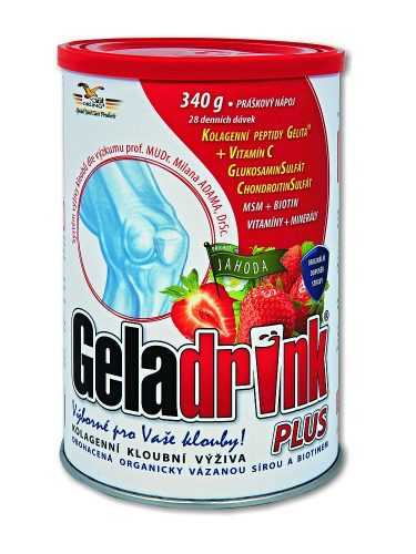 Geladrink Plus jahoda nápoj 340 g Geladrink
