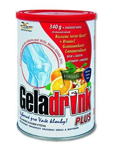 Geladrink Plus pomeranč nápoj 340 g Geladrink