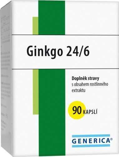 Generica Ginkgo 24/6 90 kapslí Generica