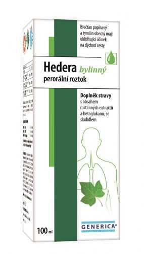 Generica Hedera bylinný roztok 100 ml Generica