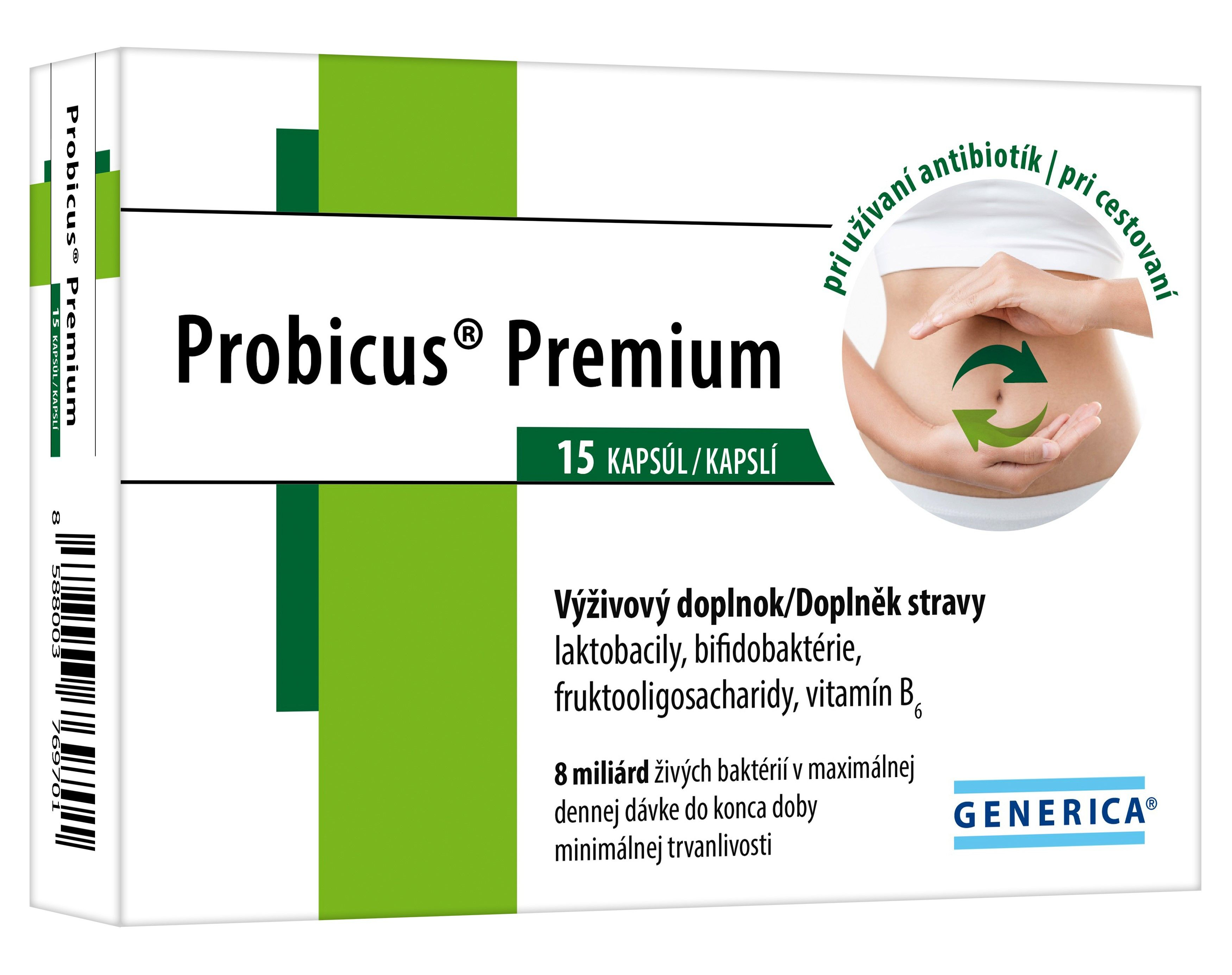 Generica Probicus Premium 15 kapslí Generica