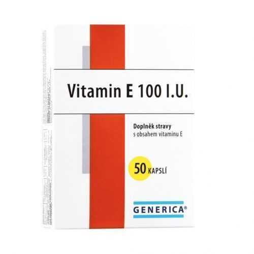 Generica Vitamin E 100 I.U. 50 kapslí Generica