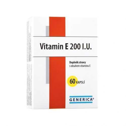 Generica Vitamin E 200 I.U. 60 kapslí Generica