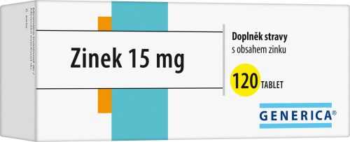 Generica Zinek 15 mg 120 tablet Generica