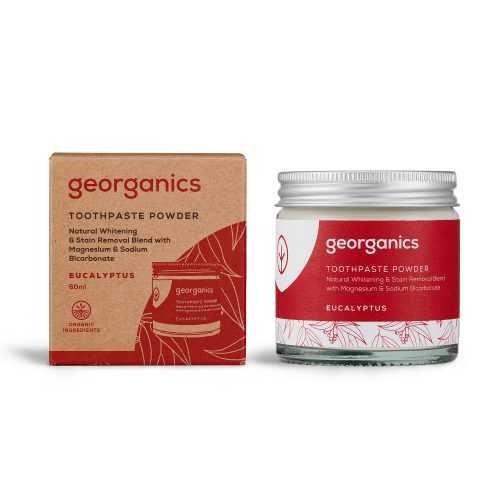 Georganics Eukalyptus zubní prášek 60 ml Georganics