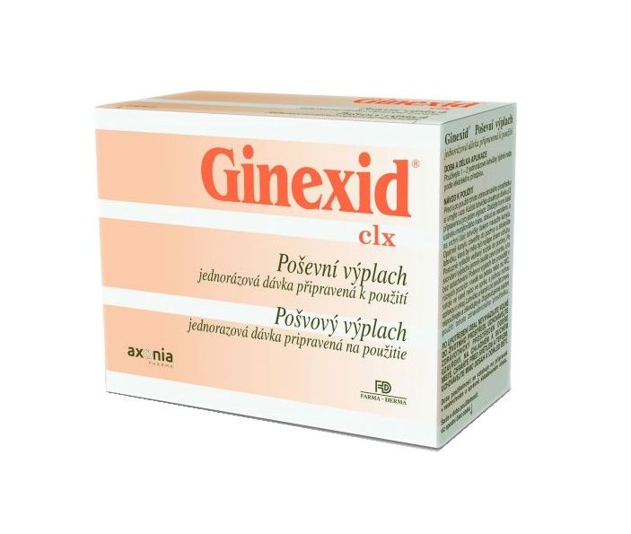 Ginexid Vaginální výplach 3x100 ml Ginexid