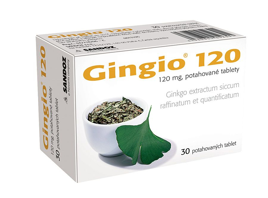 Gingio 120 mg 30 tablet Gingio