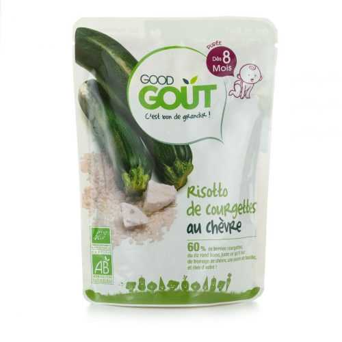 Good Gout BIO Cuketové rizoto s kozím sýrem 8m+ 190 g Good Gout