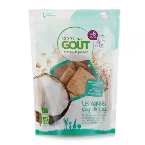 Good Gout BIO Kokosové polštářky 8m+ 50 g Good Gout