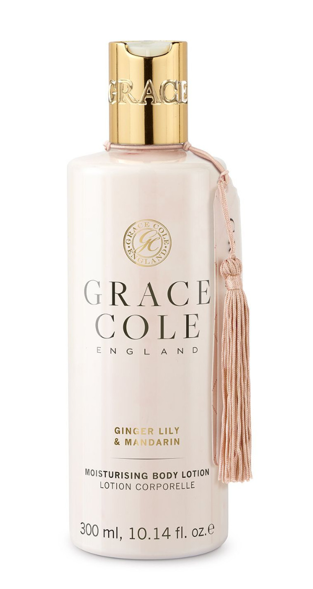 Grace Cole Ginger Lily & Mandarin hydratační tělové mléko 300 ml Grace Cole