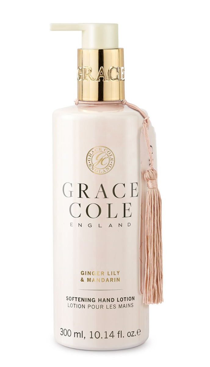 Grace Cole Ginger Lily & Mandarin jemné mléko na ruce 300 ml Grace Cole